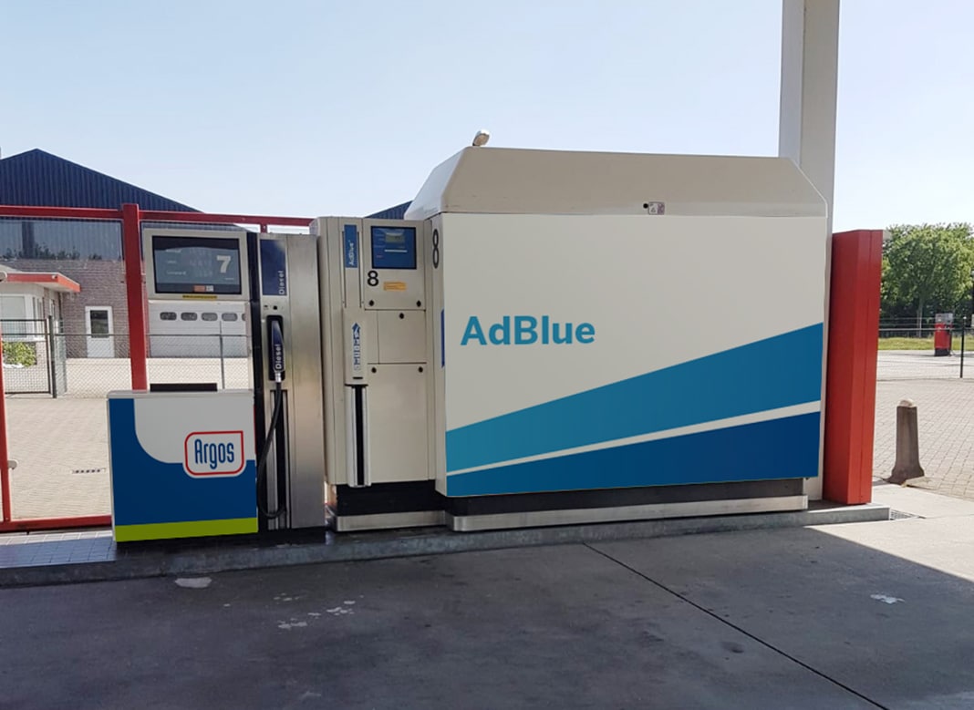 benzinepomp in de buurt