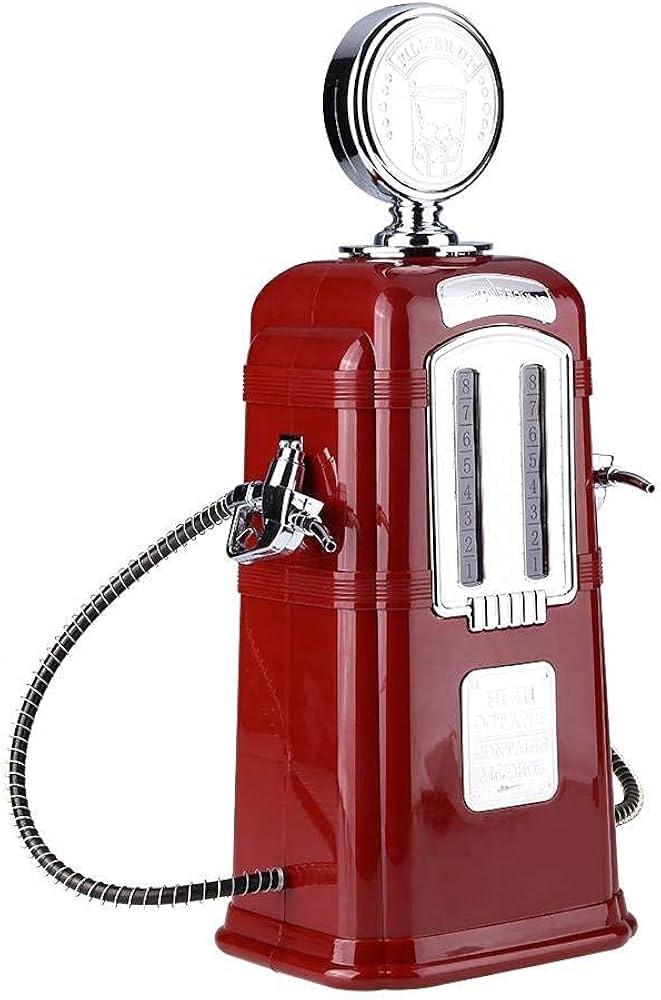 tankstation met dranken