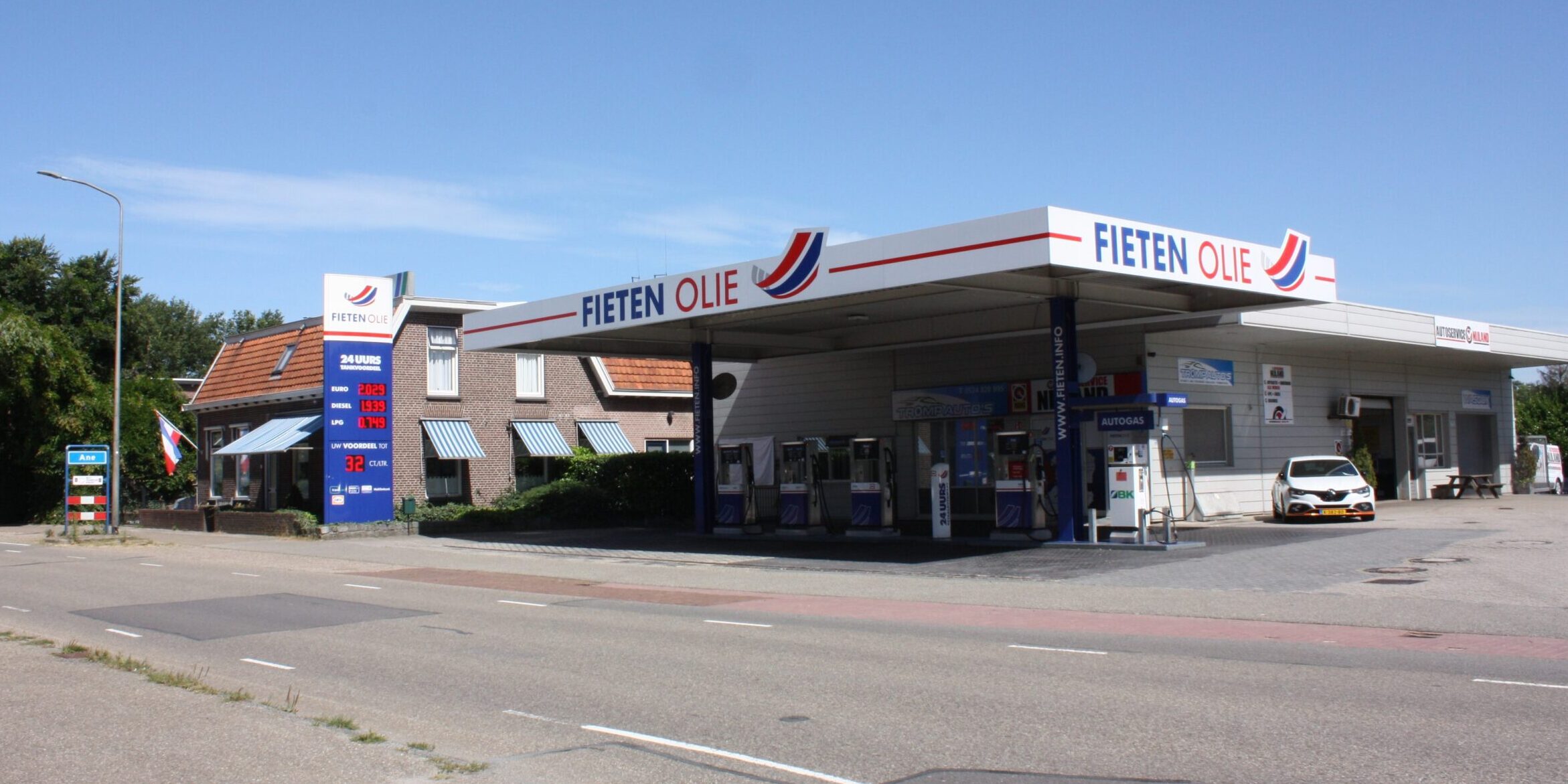 dichtstbijzijnde tankstation zoeken