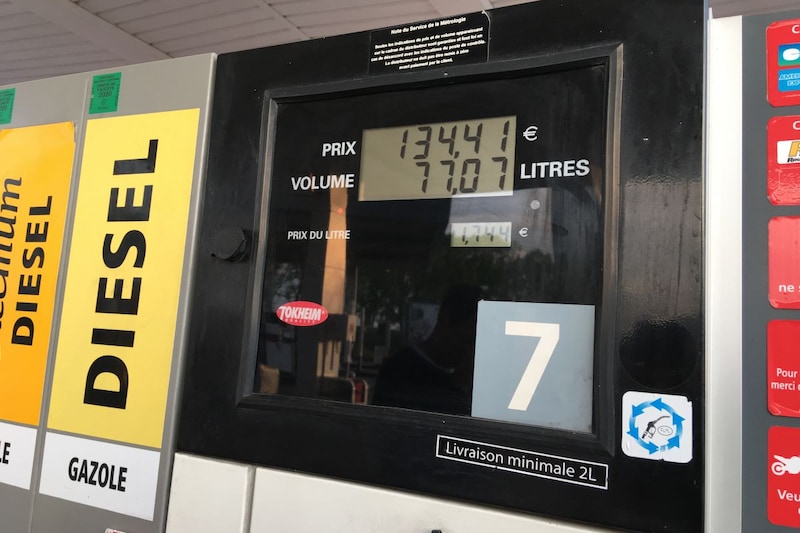 diesel brandstof prijs