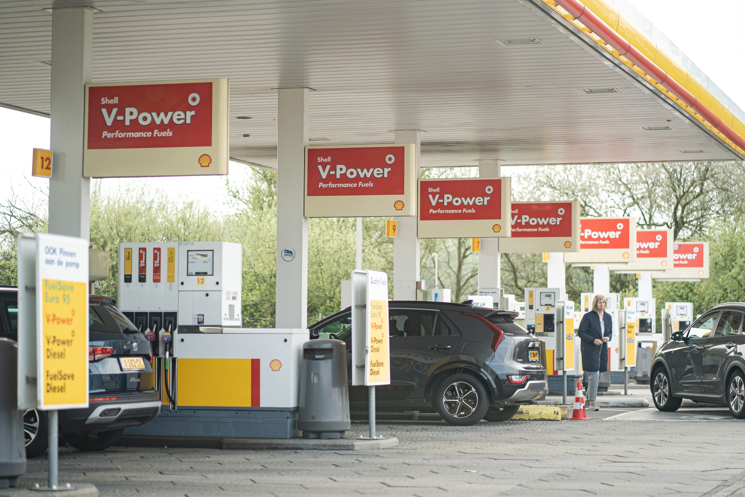 prijs diesel aan de pomp