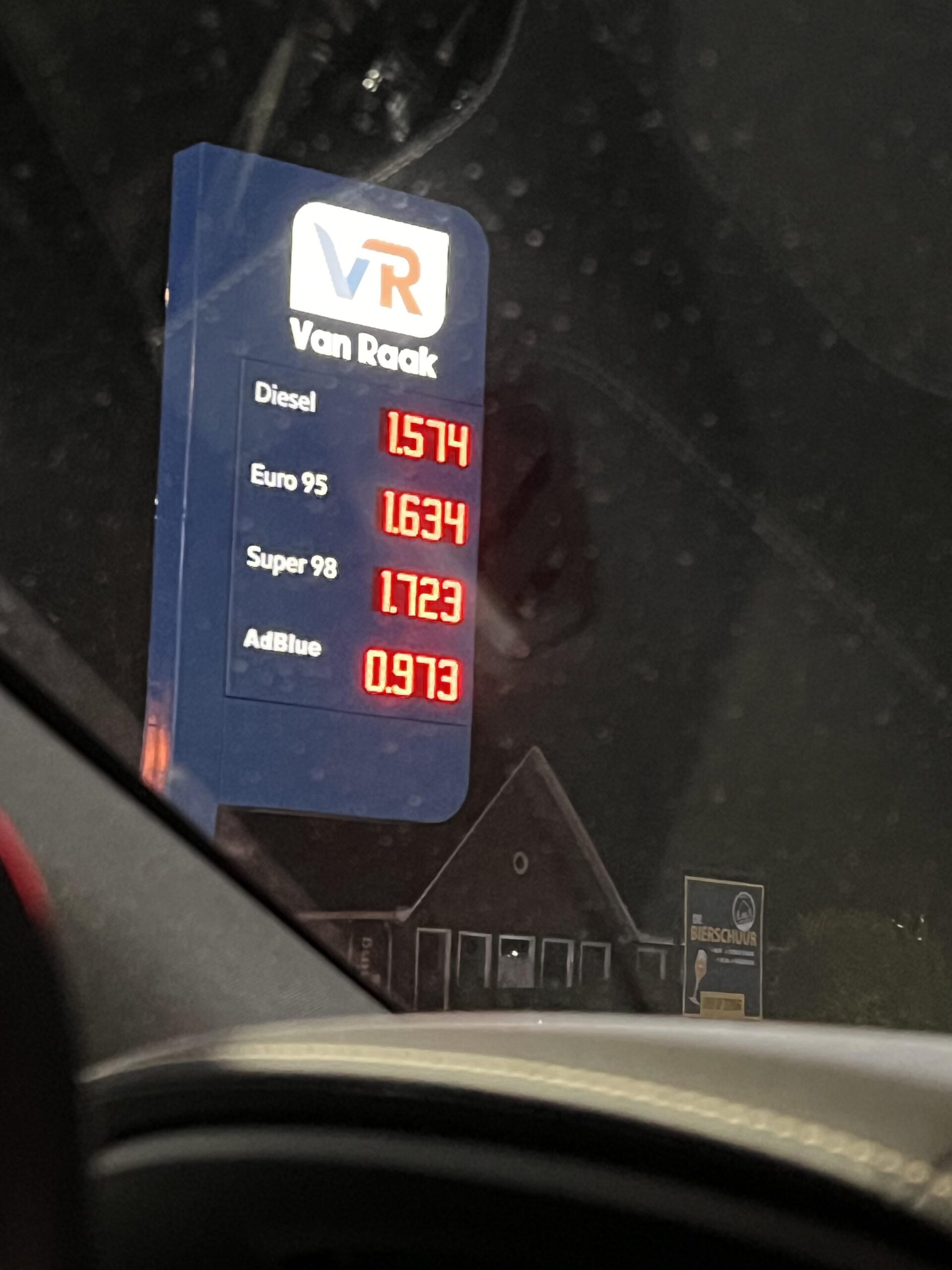 goedkoop euro 98 tanken
