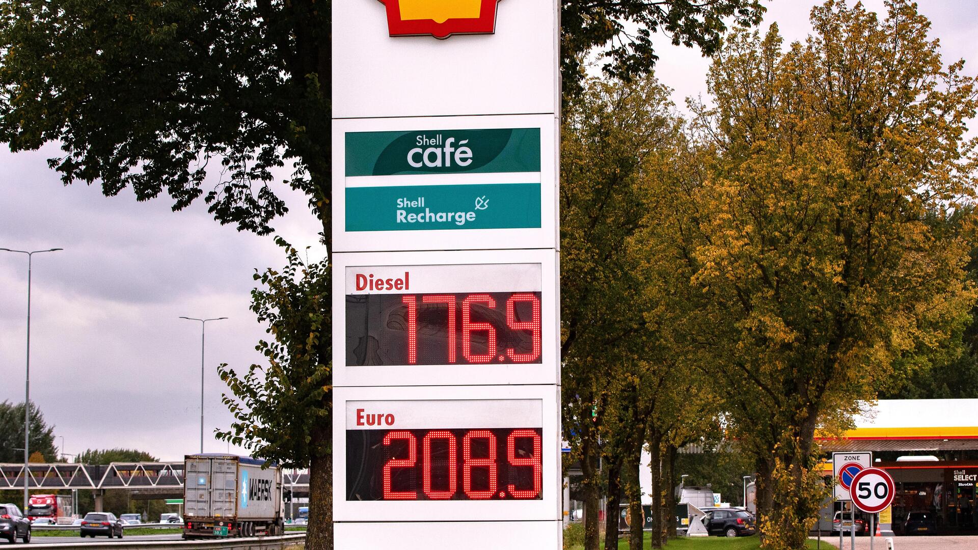 benzineprijs in nederland
